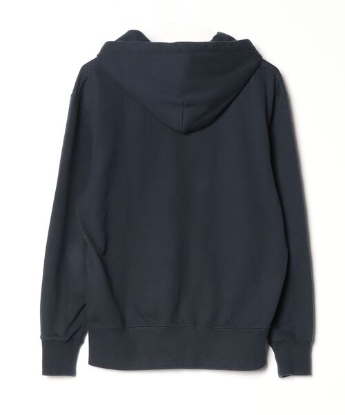 「Champion」 ジップアップパーカー M ネイビー メンズ_画像2