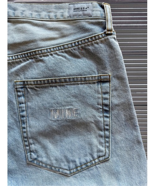 tシャツ 「MINE」マイン Selvedge Straight  Jeans メンズ レディースの画像