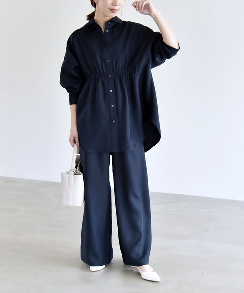 quaranciel セットアップ ONE SIZE ネイビー レディース : ZOZOTOWN