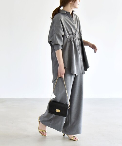 quaranciel セットアップ ONE SIZE ネイビー レディース : ZOZOTOWN