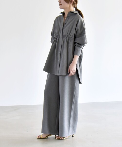 新品未使用セットアップ quaranciel セットアップ ONE SIZE ネイビー レディース : ZOZOTOWN