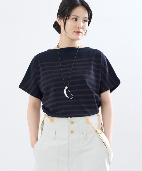 IENA（イエナ） ニット セーター リラックスボーダープルオーバー