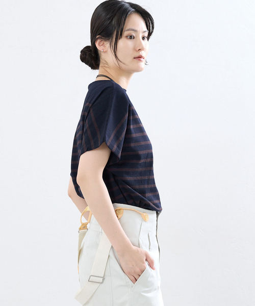 IENA（イエナ） ニット セーター リラックスボーダープルオーバー