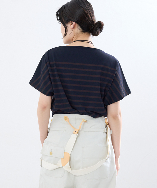 IENA（イエナ） ニット セーター リラックスボーダープルオーバー