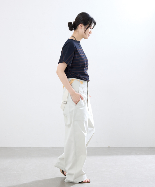 IENA（イエナ） ニット セーター リラックスボーダープルオーバー