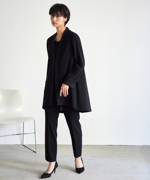  tiro 24 ブラック ジャケット＆パンツセット(レディース) Callarus Black Formal」 パンツスーツ 3L ブラック レディース
