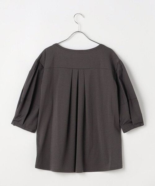 「Gabardine K.T」 半袖カットソー 9号 ブラック レディース_画像6