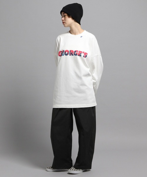 「GEORGE'S」 イージーパンツ SMALL グレー メンズ_画像5