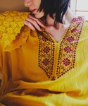 「Freada」 長袖ワンピース フリ- ブラ...の詳細画像4
