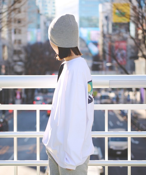 「Franklin Climbing」 長袖Tシャツ LARGE ブルー メンズ_画像9
