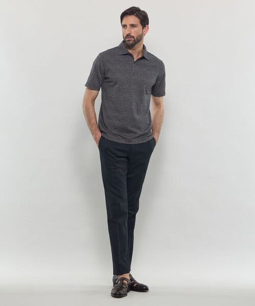 「MACKINTOSH LONDON」 半袖シャツ L ブラウン系その他5 メンズ_画像2