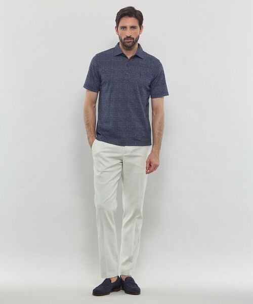 「MACKINTOSH LONDON」 半袖シャツ L ブラウン系その他5 メンズ_画像3