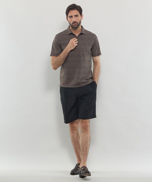「MACKINTOSH LONDON」 半袖シャツ L ブラウン系その他5 メンズ_画像4