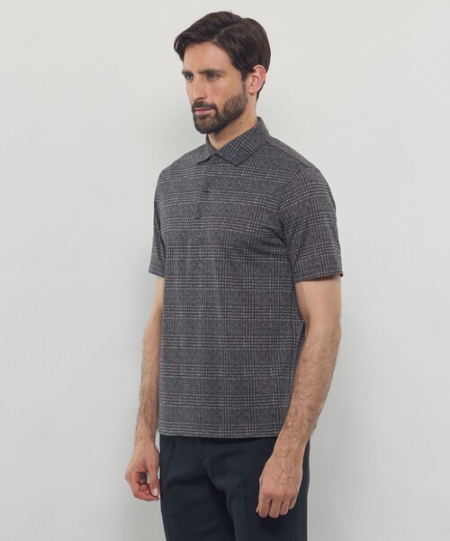 「MACKINTOSH LONDON」 半袖シャツ L ブラウン系その他5 メンズ_画像6