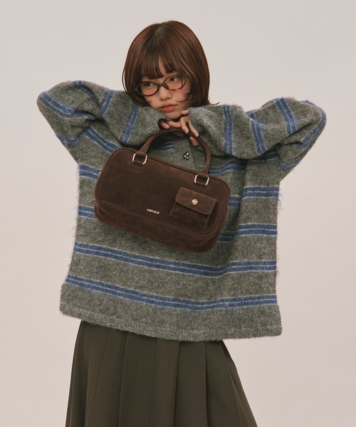 「loin nuit」 2WAYバッグ FREE ボルドー レディース_画像6