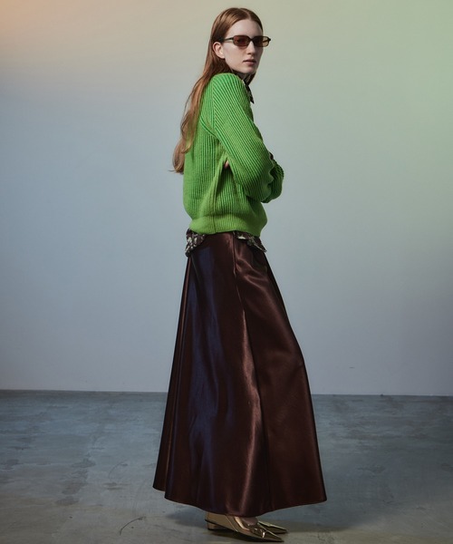 MAISON SPECIAL（メゾンスペシャル） スカート Satin Skirt/サテン
