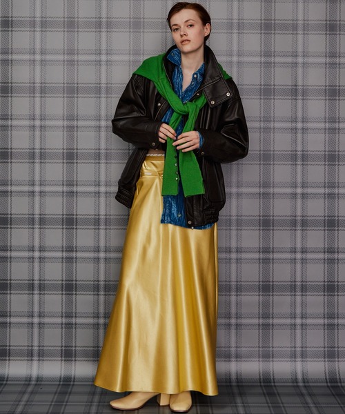 MAISON SPECIAL（メゾンスペシャル） スカート Satin Skirt/サテン