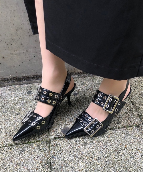 「Jeffrey Campbell」 ヒールサンダル 38 シルバー レディース_画像4