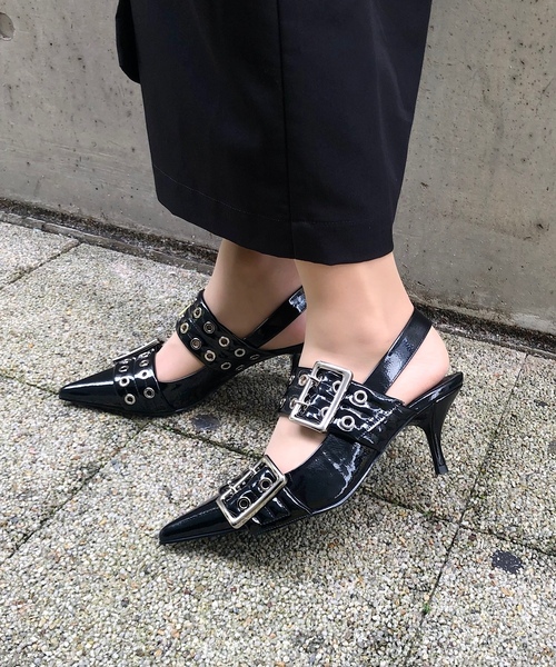 「Jeffrey Campbell」 ヒールサンダル 38 シルバー レディース_画像5