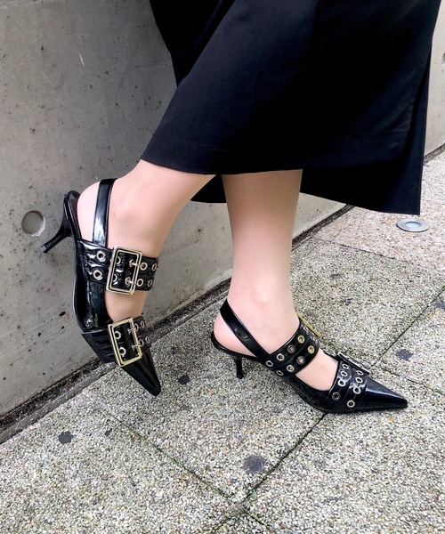 「Jeffrey Campbell」 ヒールサンダル 38 シルバー レディース_画像7
