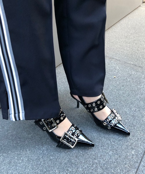 「Jeffrey Campbell」 ヒールサンダル 38 シルバー レディース_画像9