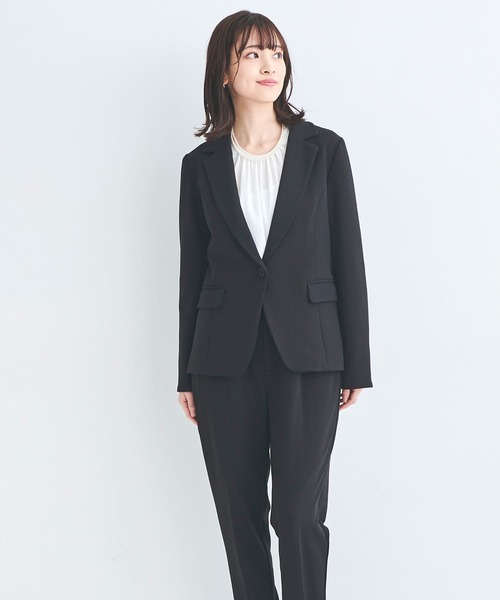 「DRESS LAB」 パンツスーツ M ネイビー レディース_画像2