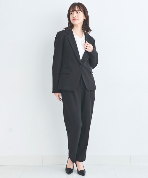 「DRESS LAB」 パンツスーツ M ネイビー レディース_画像3