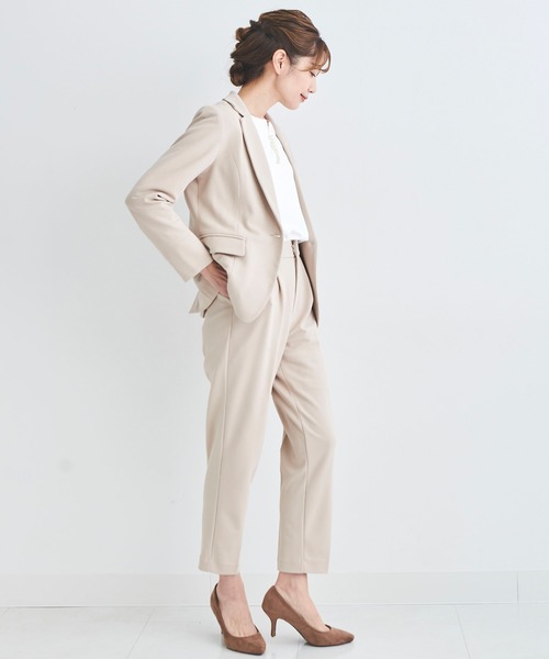 「DRESS LAB」 パンツスーツ M ネイビー レディース_画像4