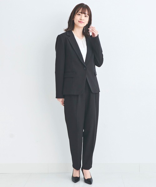 「DRESS LAB」 パンツスーツ M ネイビー レディース_画像6