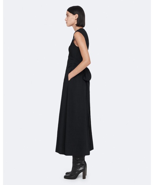 ALLSAINTS（オールセインツ） ワンピース JEANNE MIDI WRAP DRESS