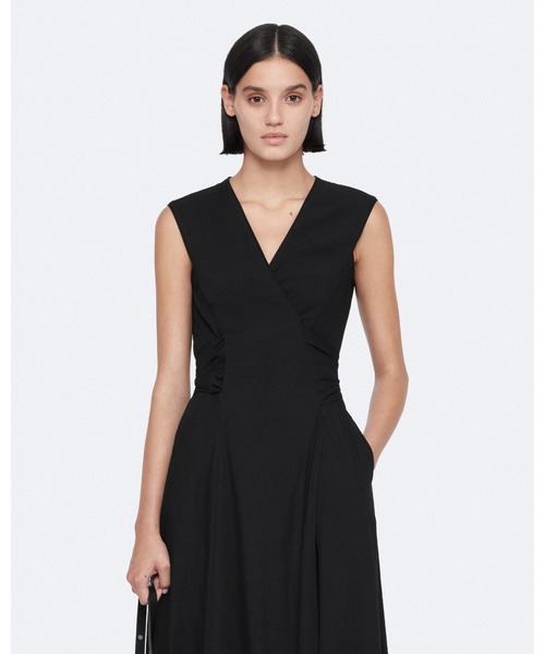 ALLSAINTS（オールセインツ） ワンピース JEANNE MIDI WRAP DRESS 
