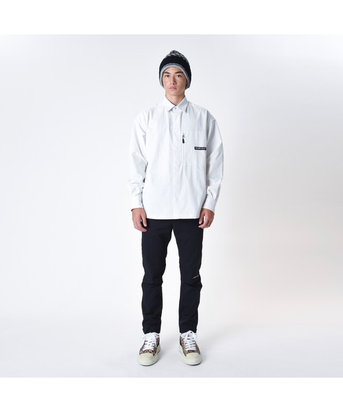 好評在庫 シャツ ブラウス Caution Print Shirt ZOZOTOWN PayPayモール店 - 通販 - PayPayモール 超歓迎定番