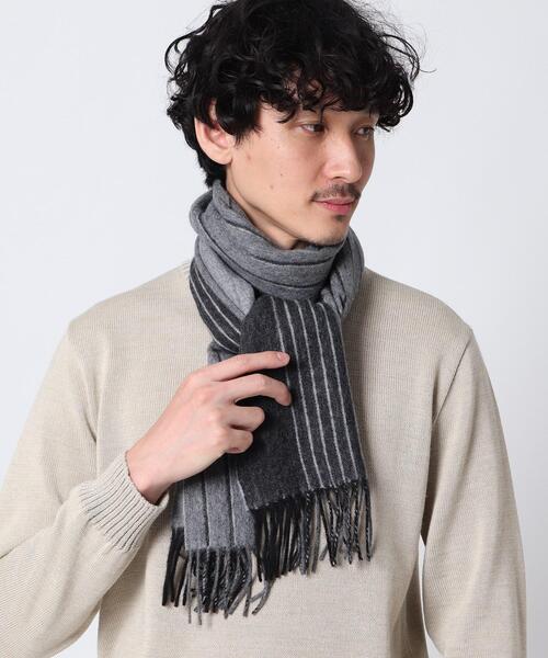 国産即納 マフラー PayPayモール店 - 通販 - PayPayモール カシミヤ マルチストライプ マフラー ZOZOTOWN 新作お得