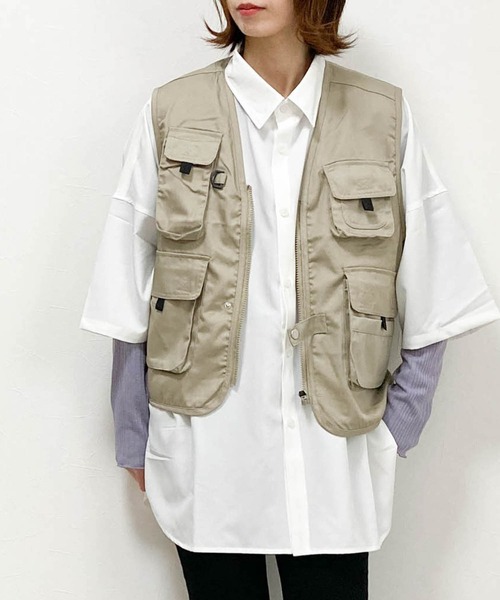 ベスト ジレ フィッシングベスト メンズ レディース : ZOZOTOWN Yahoo