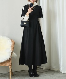 新品未使用　Audrey and John Wad　ロングワンピース　レーヨン 新品未使用 Audrey and John Wad ロングワンピース レーヨン