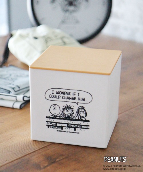 LEPSIM（レプシィム） 収納 「PEANUTS」コンパクトティッシュケース