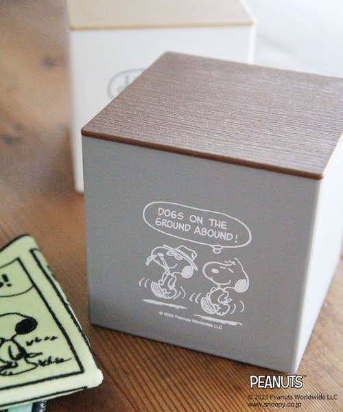 LEPSIM（レプシィム） 収納 「PEANUTS」コンパクトティッシュケース