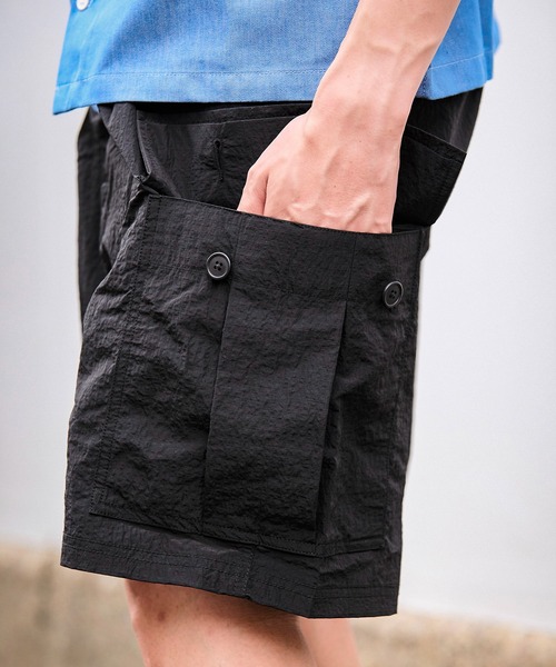 パンツ WILD THINGS GRAIN RIP CARGO SHORTS WILD THINGS（ワイルドシングス）の「【WILDTHINGS / ワイルド