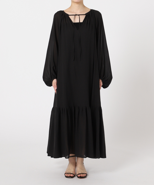 plage ワンピース Sheer Voile ティアードワンピース : ZOZOTOWN