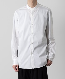 シャツ CO/PE ストレッチタイプライター バンドカラードレスシャツ / CP/PE STRETCH TYPEWRITER BAND COLLAR｜ZOZOTOWN Yahoo!店
