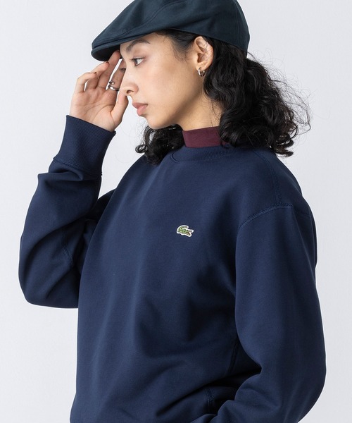 LACOSTE トレーナー スウェット プレミアムスウェットクルー