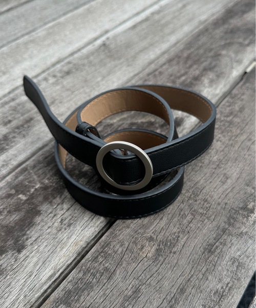 ULEULA（ウルア） ベルト リングバックルベルト レディース : ZOZOTOWN