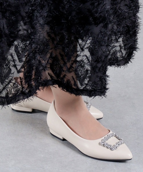 LibertyDoll（リバティードール） パンプス ポインテッドトゥビジュー