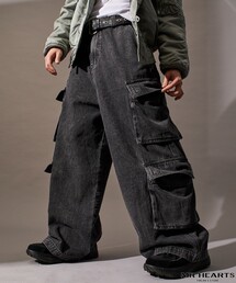 25SS新作ハートカーゴパンツ【RONORON】HEART POCKET CARGOPANTS HEART+CARGO+PANTS+GREEN.jpg?