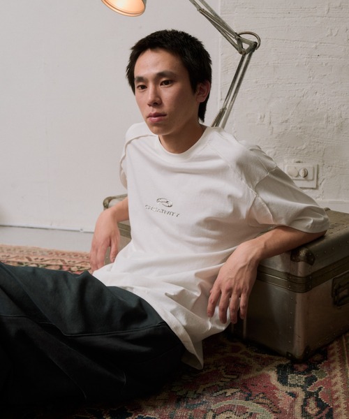tシャツ ワンポイントメタリックロゴ Tシャツ メンズ : ZOZOTOWN