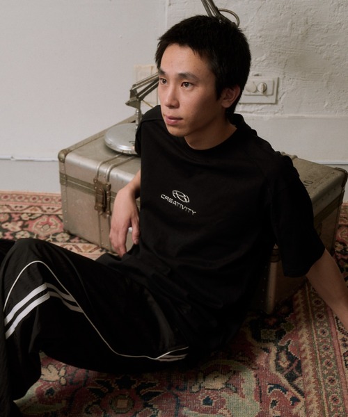 tシャツ ワンポイントメタリックロゴ Tシャツ メンズ : ZOZOTOWN