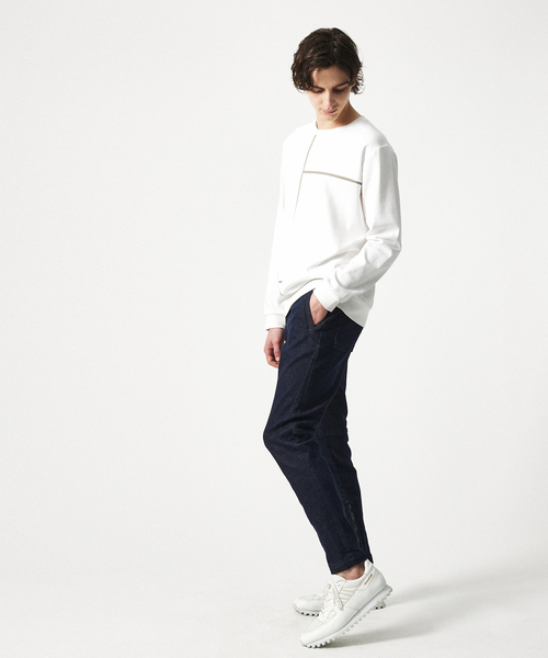 5351 POUR LES HOMMES ジーンズ デニムライク スキニージョグパンツ 