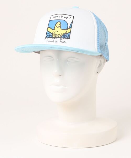 What it isNt）ART BY MARKGONZALES キャップ 帽子 プリント メッシュ