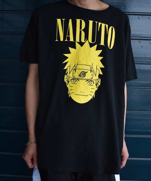 tシャツ Tシャツ メンズ 「ヴィンテージ古着」Y2K NARUTO SHIPPUDEN / ナルト アニメ 漫画 プリントTシャツ｜zozo