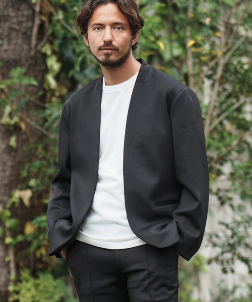 CAMBIO（カンビオ） ジャケット ノーカラージャケット mj10041